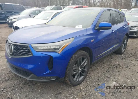 2023 Acura Rdx A-Spec Package z USA, uszkodzony, nr VIN 5J8TC2H65PL002619